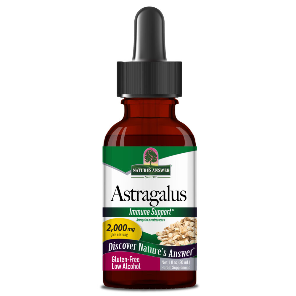 Astragalus Root Liquid Extract 1oz Low Alcohol