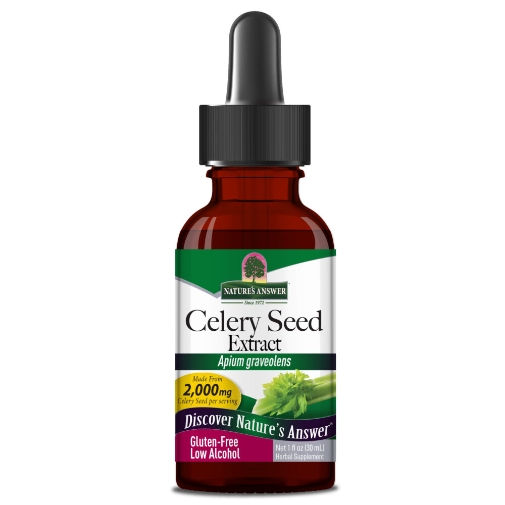 Celery Seed Liquid Extract 1oz Low Alcohol