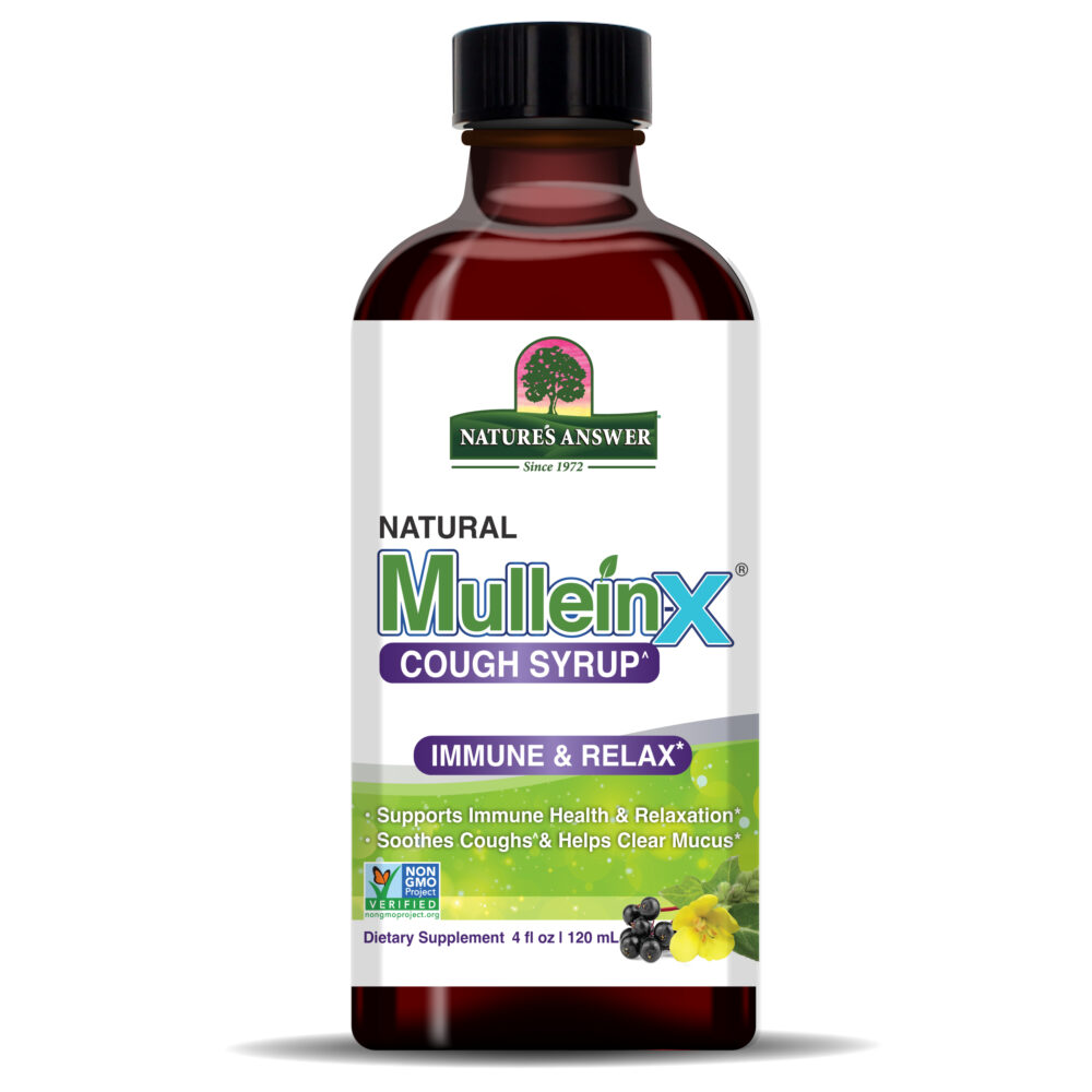 27254 REV0005 Mullein X Cough Syrup Immune Immune& Relax 4 Oz High Res